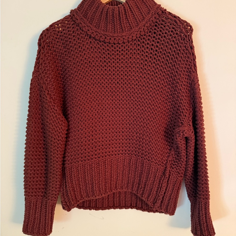 Free People Knit Sweater - Brown